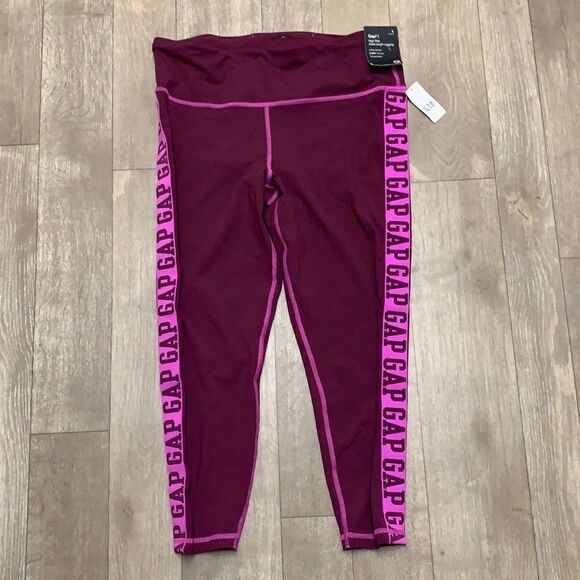 Womens Nwt GAP Fit High Rise Ankle Length Compression Leggings - Picture 1 of 9